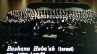 Bashana Habaah Israel Arr John Leavitt [upl. by Adnalor]