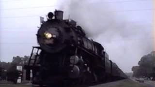 Frisco 1522 and NampW 611 NRHS 1994 Peaches amp Steam Preview [upl. by Saito]