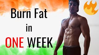 FASTEST way to lose BELLY FAT for Indians [upl. by Hayila]