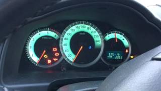 Toyota Corolla Verso 22 D4D DCAT Cold start [upl. by Durrace]