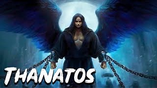 Thanatos The God of Death  Mythology Dictionary  See U n History [upl. by Ennazus]