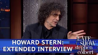 Howard Sterns Extended Late Show Interview [upl. by Dranrev251]