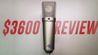 Neumann U87 Ai Mic Review  Test Compared to NW700 AT2020 NT1 SM7b KSM44a C414 XLII [upl. by Yevreh]