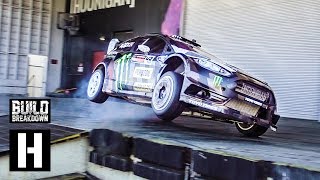 Ken Block Slays the Donut Garage in his 650HP Fiesta Yardkhana [upl. by Revell]