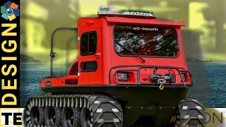 Amphibious excavator carries cutter suction pump  a powerful tool for river dredging [upl. by Kassia]