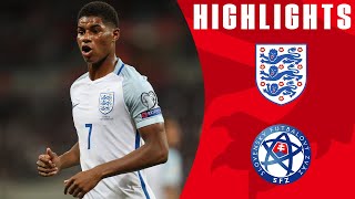 Rashford amp Dier Goals See Off Slovakia  England 21 Slovakia  Official Highlights [upl. by Eeruhs]