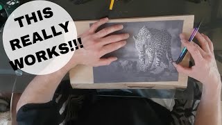 The EASIEST Way to Transfer Your Image to Wood for PYROGRAPHY [upl. by Baal]