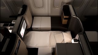 SWISS Boeing B777 Business Class San Francisco to Zürich [upl. by Letsirhc]