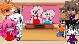 •Peppa pig and her frends react to meme piggy penny Zizzy and pony•part 12GC [upl. by Orlov]