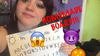 Ouija Talk HOW TO MAKE A HOMEMADE OUIJA BOARD [upl. by Proulx382]