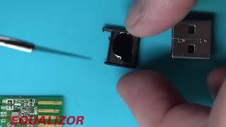 Microsoft Cordless Desktop USB dongle repair [upl. by Kirstin]