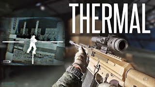 THERMAL SCOPE SNIPERKILLER  Escape From Tarkov Beta Gameplay [upl. by Iraam97]