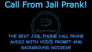 Phone Call From Jail Prank Audio [upl. by Swainson]