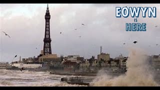 Storm Eowyn Hits Blackpool Update 1 LATEST [upl. by Kaplan]