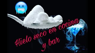 Hielo seco en cocina y bar [upl. by Mackintosh]