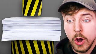 Hydraulic Press vs 1000 Sheets Of Paper [upl. by Nivri]