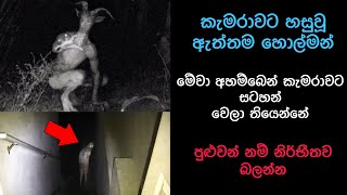 කැමරාවට හසුවූ හොල්මන් Part 19 Paranormal Activity kazzai holman Sinhala film review holman [upl. by Fey577]