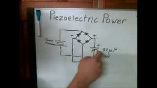 Power from walking Piezoelectric energy [upl. by Ade]