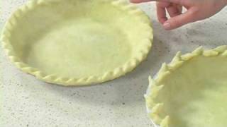 How to Crimp Decorative Pie Crusts [upl. by Goldfarb]