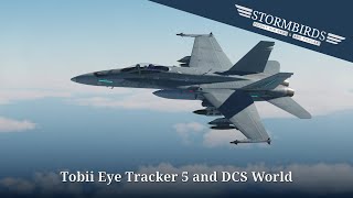 Testing out the Tobii Eye Tracker 5 with DCS World [upl. by Doughman]