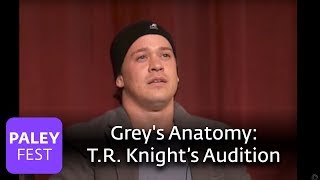 Greys Anatomy  TR Knight On Auditioning [upl. by Ellicott148]