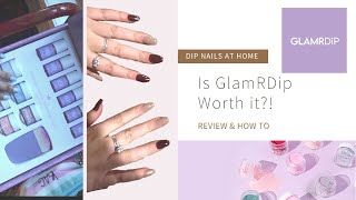 GlamRdip REVIEW amp HOW TO  Is GlamRDip worth it [upl. by Lesiram]