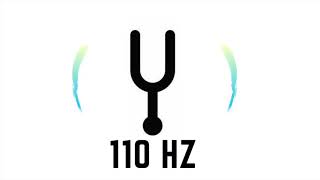 110 Hz Pure Tone Frequency  1 Hour [upl. by Andeee822]