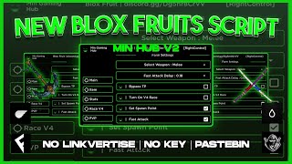 NEW Blox Fruits ScriptHack Min Hub V2  Auto Farm  Auto Raid  Auto V4 Mobile amp PC [upl. by Rici]