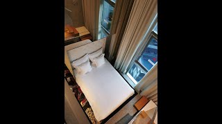 M Social Hotel Singapore Loft Gallery Room Tour [upl. by Aisela375]