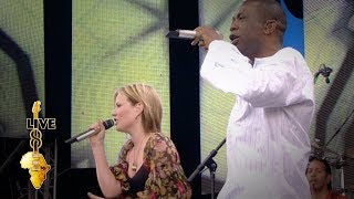 Dido  Youssou NDour  7 Seconds Live 8 2005 [upl. by Ahsinnek485]