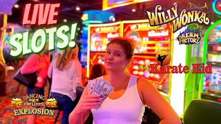 Live Slot Machine Play w 500 😎 Casino Slots Max Bet Bonus amp More [upl. by Naoma464]