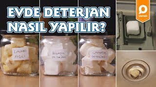 Evde Deterjan Nasıl Yapılır  Yaptım Oldu [upl. by Ludwog]