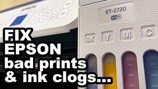 EPSON Ecotank Sublimation Printer Problems amp Fixes [upl. by Standley]