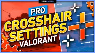 The BEST PRO Crosshair Settings for Valorant [upl. by Llennor]