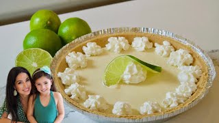 5 MINUTE 4 INGREDIENT NO BAKE KEY LIME PIE [upl. by Amliv]