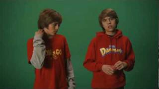 Dylan amp Cole Sprouse  Danimals commercial  Outtake 3 [upl. by Yendis]