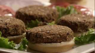 How to Make Black Bean Veggie Burgers  Allrecipescom [upl. by Lindy]