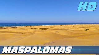 Maspalomas Beach amp Dunes Gran Canaria  Spain [upl. by Dambro]