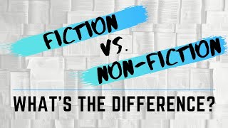 Fiction vs Nonfiction Whats the difference [upl. by Nennek758]