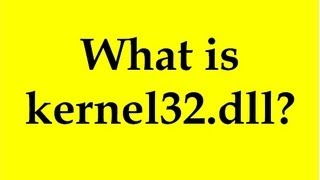 What is kernel32dll [upl. by Acinoreb]