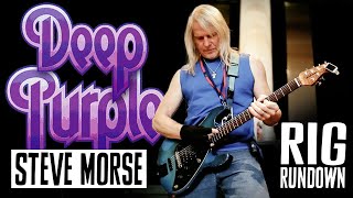 Deep Purples Steve Morse Rig Rundown Guitar Gear Tour [upl. by Nho675]