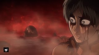 Eren transforms into a titan for the first time  Attack on Titan  Shingeki no Kyojin English Sub [upl. by Alesram]