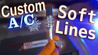 How I Make Custom AC Hoses  Flexible AC Lines How To [upl. by Akalam]