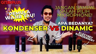 MICROPHONE CONDENSER VS DINAMIC APA BEDANYA [upl. by Eerehs]