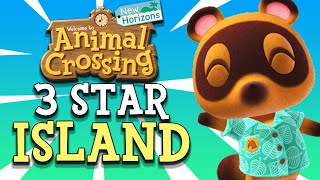 5 EASY STEPS How to Get a 3 Star Island in Animal Crossing New Horizons Step by Step Guide [upl. by Anah]