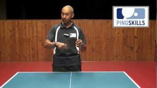 How To Hold a Table Tennis Bat  PingSkills [upl. by Asirrom]