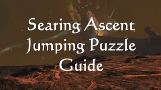 GW2 Searing Ascent Jumping Puzzle Guide [upl. by Glassco598]