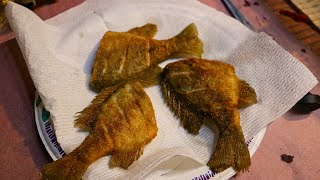 Frying WHOLE Blue Gills You NEED To Try This [upl. by Ecirpak]