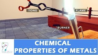 CHEMICAL PROPERTIES OF METALS [upl. by Breanne887]