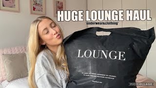 LOUNGE underwear haul  Black Friday sales [upl. by Annhoj149]